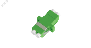 Адаптер оптический соединительный SM LC/APC-LC/APC двойной зеленый уп-ка ЭКО18253 NIKOMAX