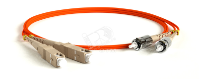 Патч-корд волоконно-оптический (шнур) мм 50/125 ST-SC 2мм duplex LSZH (10м) 239448 Hyperline