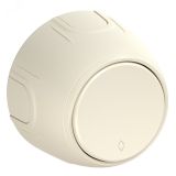 Переключатель одинарный  Rotondo, цвет бежевый 7700952 OneKeyElectro
