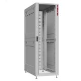 Шкаф серверный 42U 800х1070 передняя дверь: одностворчатая перфорированная IP20. задняя дверь: протект IP41. боковые панели: глухой металл. цвет: серый RAL7035  NS 8142.7361 SYSMATRIX