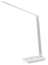 Настольный светильник светодиодный сетевой TL-7DRCH-W (7 W) белый (USB, Qi зарядка) 24651 ФОТОН