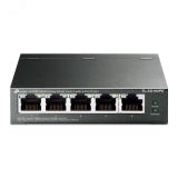 Коммутатор управляемый PoE 5 портов, 4хPoE 10/100/1000 Мб/с, 1хRJ45, 65 Вт 1000586317 TP-Link