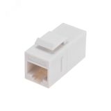 Адаптер проходной формата Keystone Jack RJ-45(8P8C) UTP CAT 5e 02-0101 REXANT
