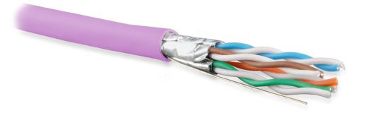 Кабель UFTP4-C6A-S23-IN-LSZH-PK-500 (500 м)витая пара U/FTPкат.6a(10GBE)4 пары 445112 Hyperline
