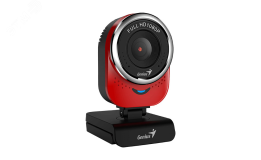 Веб-камера QCam 6000 1920x1080, микрофон, 360град,USB2.0, красный 32200002408 Genius