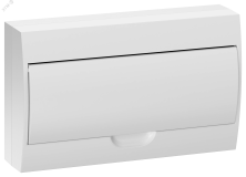 Корпус пластиковый ЩРН-П-18 белая дверь IP41 GENERICA MKP13-N-18-41-K01-G IEK
