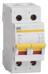 Выключатель нагрузки 2п ВН-32 40А MNV10-2-040 IEK