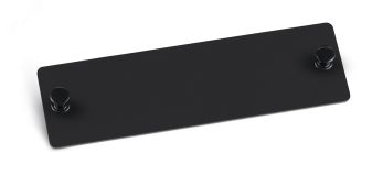 Адаптерная панель-заглушка, цвет черный 10802c Cabeus