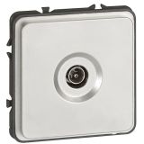 Розетка ТВ 0-2400МГц IP20 star 077882 Legrand