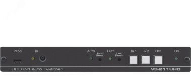 Коммутатор HDMI 2х1 с автопереключением, 4K60 4:2:0, HDMI 1.4, DVI 1.0, HDCP 1000511547 Kramer
