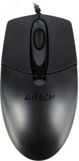 Мышь проводная OP-720, оптическая, USB, 1200dpi, 3 кнопки, черный 513289 A4Tech
