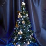 Гирлянда линейная Роса LED 5000K 20м с контроллером 48623 FERON
