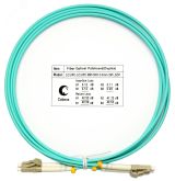 Шнур оптический duplex 2м LC-LC 50/125 мм OM3 LSZH 7338c Cabeus
