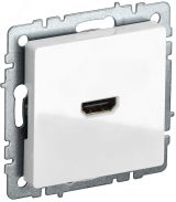 BRITE Розетка HDMI РHDMI-0-БрБ белый BR-H10-K01 IEK