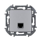 INSPIRIA розетка информационная RJ 45 категория 5e UTP  алюминий 673827 Legrand