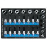Набор торцевых насадок и головок 1/2'&3/8', TORX, HEX, Е6-Е20, ложемент, 28 предметов 9-7128PRV King Tony