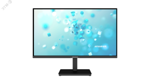 Монитор для компьютера 23.8'' IPS, 1920x1080, 5 мс, 1000:1, 250 Кд/м2, HDMI 2.0, VGA, DVI-D B24F1 Aquarius