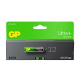 Батарейка алкалиновая c технологией G-tech GP Ultra Plus Alkaline 15А AА - 12 шт. на блистере 616 GP