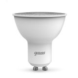 Лампа светодиодная LED 9 Вт 830 лм 6500К AC150-265В GU10 софит MR16 холодная  Black Gauss 101506309 GAUSS