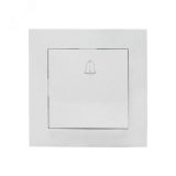 Валенсия кнопка звонка 10А белая EWV10-026-10 EKF
