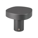 Светильник LGD-SWAMP-BOLL-H100-7W Warm3000 (GR, 93 deg, 230V) (ARL, IP65 Металл, 3 года) 030002 Arlight