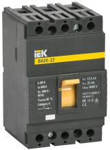 Автоматический выключатель ВА88-32 3Р 25А 25кА SVA10-3-0025 IEK