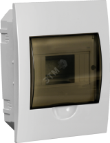 Корпус модульный пластиковый встраиваемый IP41 ЩРВ-Пк-6 IEK