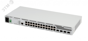 Коммутатор управляемый L2 24 порта 10/100/1000 Мб/с, 4хSFP, SFP+, 220В AC 1000679953 ELTEX