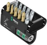 Набор бит с битодержателем Bit-Check 12 Wood 1 для работ по дереву 12 предметов WE-057423 Wera