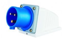 Вилка стационарная 2Р+РЕ 32А 220В IP44 ВС-103 26160DEK Dekraft