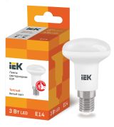 Лампа светодиодная R39 рефлектор 3Вт 230В 3000К E14 IEK LLE-R39-3-230-30-E14 IEK