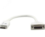 Кабель-переходник DisplayPort M на DVI F, 0.3 м., белый 1000511330 Kramer