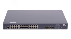 Управляемый коммутатор L2 POE GIGALINK 24 BASE-TX 10/1001000Mb/s POE ЭКО28976 Gigalink