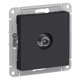 Розетка ATLASDESIGN TV проходная 4DB механизм карбон ATN001092 Systeme Electric