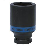 Головка торцевая ударная глубокая шестигранная 3/4', 43 мм 643543M King Tony