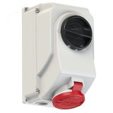 Розетка настенная 16А/400V/3P+N+E/IP44, с         выключателем и блокировкой 00-00002461 PCE