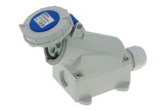 Розетка настенная 16A/230V/1P+N+E/IP67 00-00032460 INPIN