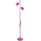 Торшер ULM-T600 2х6W/4500K/DIM RED напольный светодиодный 2х6W Сенсорный выключатель Диммер Красный ТМ UL-00010176 Uniel