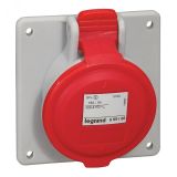 Розетка встраиваемая 16А 3К+З 380В IP44 555188 Legrand