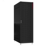 Шкаф серверный 24U 800х1200 передняя дверь: протект IP41. задняя дверь: одностворчатая перфорированная IP20. боковые панели: глухой металл. цвет: черный RAL9005  NS 8224.9631 SYSMATRIX