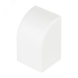 Заглушка (25х25) (4 шт) Plast Белый ecw-25-25x4 EKF