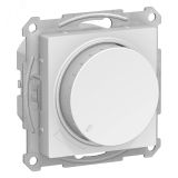 ATLASDESIGN СВЕТОРЕГУЛЯТОР (диммер) повор-нажим, LED, RC, 400Вт, мех., БЕЛЫЙ ATN000123 Systeme Electric