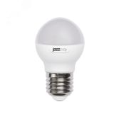 Лампа светодиодная LED 9Вт E27 холодный белый матовый шар 2859662A JazzWay