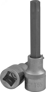 Насадка торцевая 1/2''DR с вставкой-битой TORX®, T70, 100 мм 047870 Jonnesway