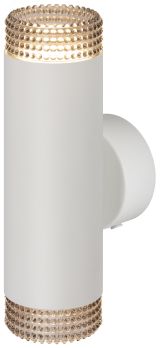 Светильник настенный WL50 WH/BK 2*GU10 2*12Вт IP20 белый, черный Б0061196 ЭРА