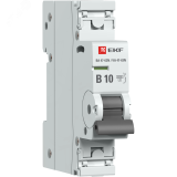 Автоматический выключатель 1P 10А (B) 6kA ВА 47- 63N PROxima M636110B EKF