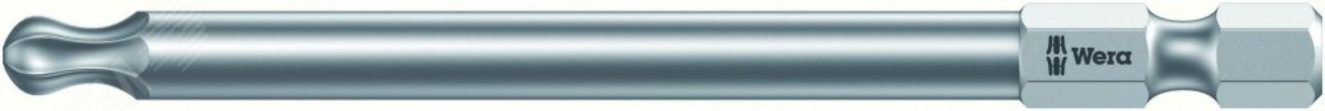 Бита 867/4 Z KK TORX с шаром вязкая твердость хвостовик 1/4 E 6.3 TX 40 x 89 мм WE-059705 Wera