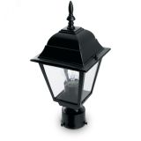 Светильник НТУ-60w на трубу Е27 IP44 черный 11018 FERON