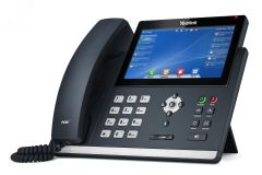 Телефон IP с поддержкой 16 SIP-аккаунтов, с поддержкой Poe, без блока питания SIP-T48U Yealink