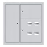 Щит этажный 4 кв. слаботочка слева (1000х950х160) Basic mb28-v-4z EKF